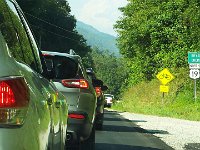 DSCF3550  Driving back to Asheville after the eclipse - along with thousands of other people!